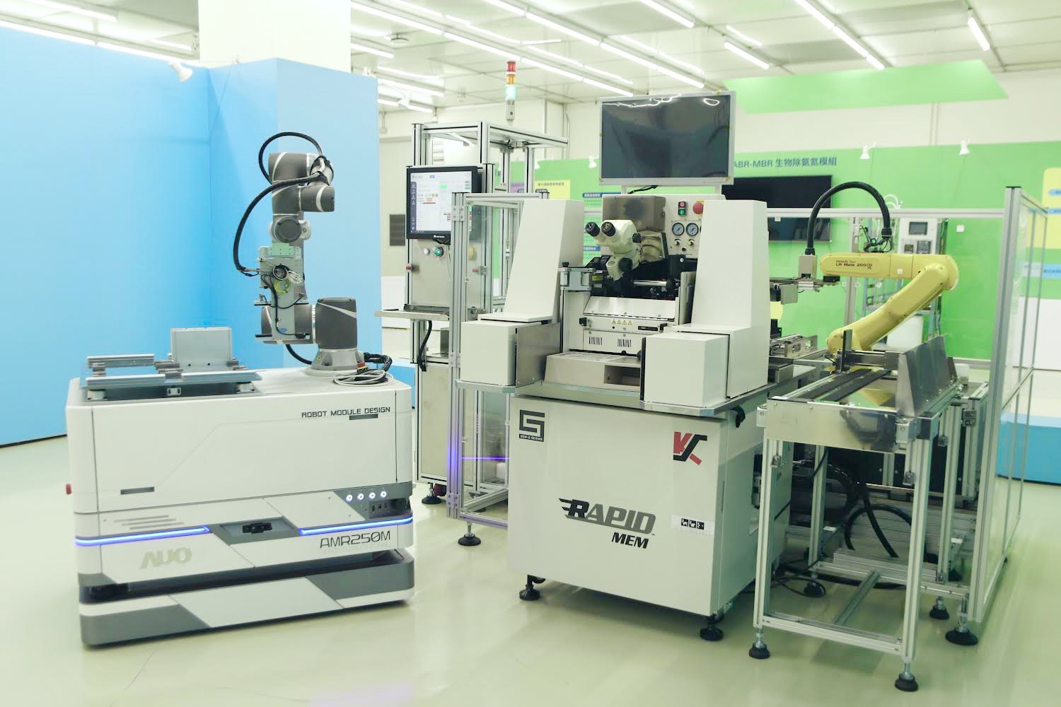 PT电子(中文)官网數位攜手半導體設備大廠K&S及夥伴樂宇精密，針對半導體封裝場域痛點，提供iAMHS一站式解決方案，創造產能提升至少10%的效益